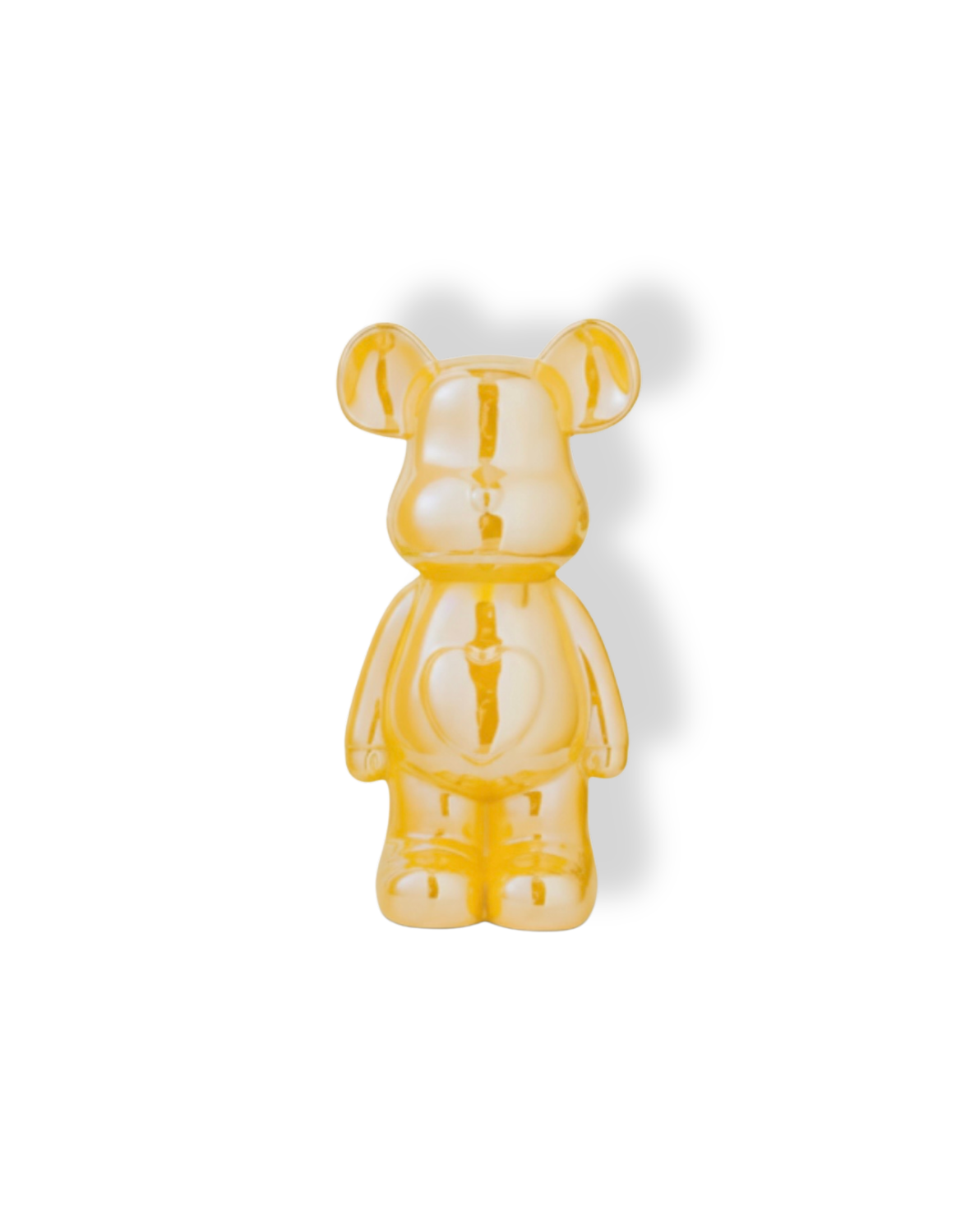 Ours céramique Jaune